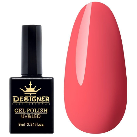 Гель-лак Designer Nude Pink - E137 'Рожевий персик'