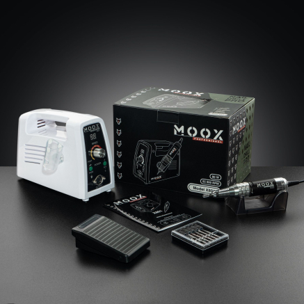 Фрезер Мокс X801 (Білий) на 55 000 об/хв. та 80W. для манікюру та педикюру Фрезер Мокс X801 (Білий) на 55 000 об/хв. та 80W. для манікюру та педикюру