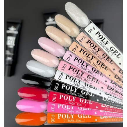 Полігель Barely Nude F63 (30 мл.) Designer