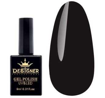 Гель-лак Designer 'Old Money' style - I267 'Чорний'