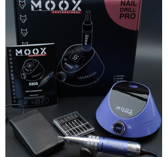 Фрезер Мокс X805 (Purple) на 55 000 об/хв. та 80W. для манікюру та педикюру