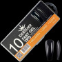 Fast gel tips №10 (Ballerina, large size) - Гелеві типси Designer
