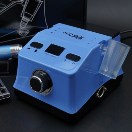 Фрезер Мокс X401 (Sky blue) на 50 000 об/хв. та 70W. для манікюру та педикюру