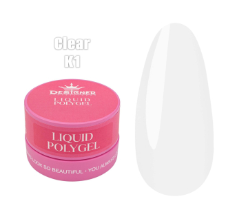 Рідкий полігель (30 мл., в банці) Designer К1 Clear