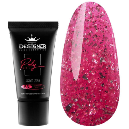 Полігель Designer Diamond Ruby №53