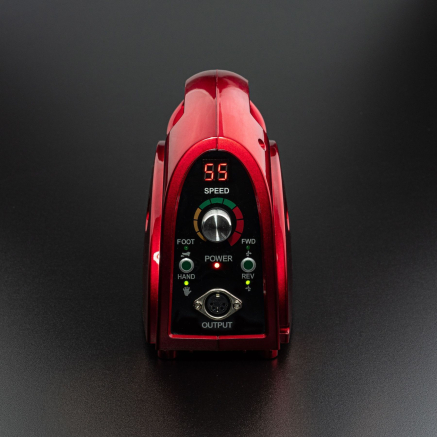 Фрезер Мокс X806 (Червоний) на 55 000 об/хв. та 80W. для манікюру та педикюру Фрезер Мокс X806 (Червоний) на 55 000 об/хв. та 80W. для манікюру та педикюру