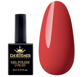 Гель-лак Designer Ruby Berries - A28 'Насичений лосось'