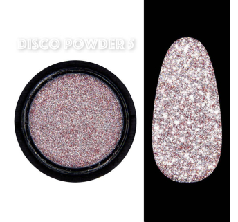 Disco powder №5 - Світловідбивна втирка Designer - Малинова