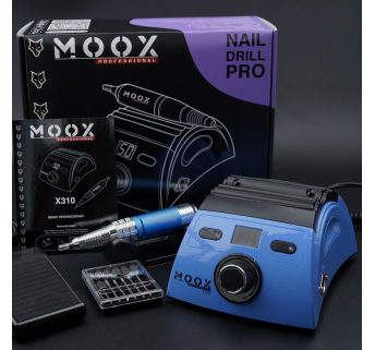 Фрезер Мокс X310 (Sky blue) на 50 000 об/хв. та 70W. для манікюру та педикюру