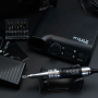 Фрезер Мокс X100 (Black) на 45 000 об/хв. та 70W. для манікюру та педикюру