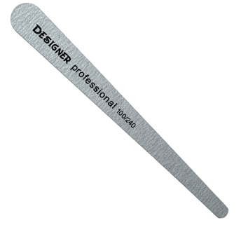 Двостороння пилка 'Крапля' (100/240 гріт.) - Nailfile Designer