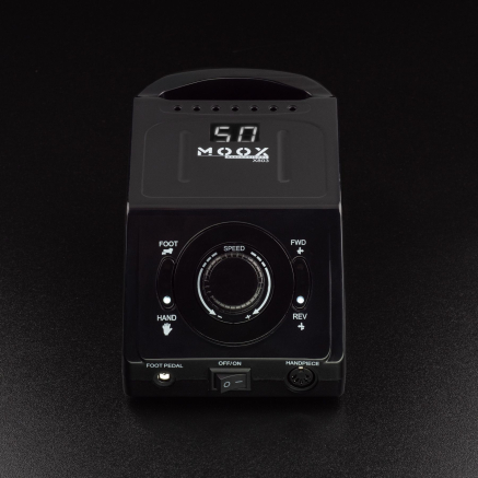 Фрезер Мокс X803 (Black) на 50 000 об/хв. та 70 W. для манікюру та педикюру Фрезер Мокс X803 (Black) на 50 000 об/хв. та 70 W. для манікюру та педикюру