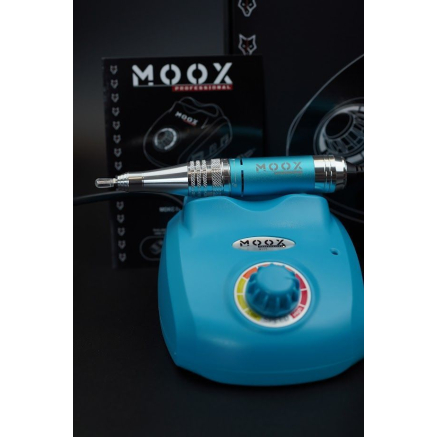 Фрезер Мокс X105 (Light Blue) на 45 000 об/хв. та 65W. для манікюру та педикюру Фрезер Мокс X105 (Light Blue) на 45 000 об/хв. та 65W. для манікюру та педикюру