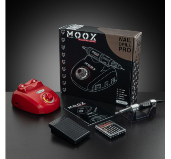 Фрезер Мокс X105 (Червоний) на 45 000 об/хв. та 65W. для манікюру та педикюру