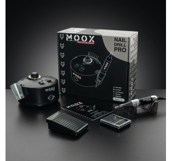 Фрезер Мокс X101 (Чорний) на 50 000 об/хв. та 70W. для манікюру та педикюру