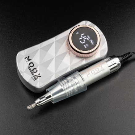 Фрезер Мокс IX11 (Gray) на акуммуляторі 45 000 об/хв. та 35 W. для манікюру та педикюру