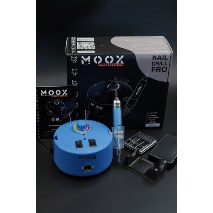 Фрезер Мокс X101 (Sky Blue) на 50 000 об/хв. та 70W. для манікюру та педикюру