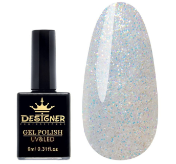 Гель-лак Designer Diamond Kingdom - M325 'Блискучий айсбрег'