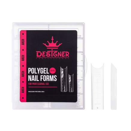Polygel Nail Forms (Arch) - Верхні форми Designer