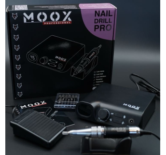 Фрезер Мокс X100 (Black) на 45 000 об/хв. та 70W. для манікюру та педикюру