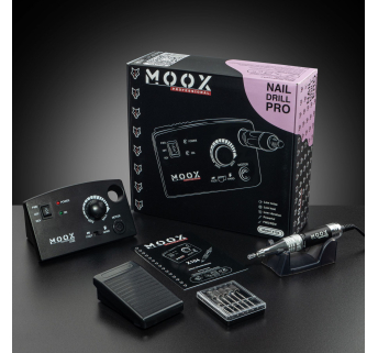 Фрезер Мокс X104 (Чорний) на 45 000 об/хв. та 65W. для манікюру та педикюру