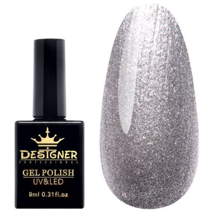 Гель-лак Designer Platinum Lux - J273 'Срібний'