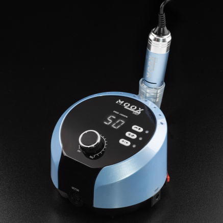 Фрезер Мокс X807 (Blue) на 50 000 об/хв. та 65W. для манікюру та педикюру