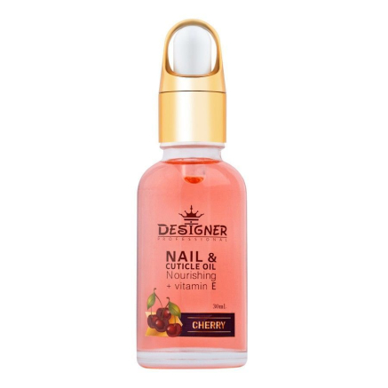 Олія для кутикули 30 мл. (Вишня №4) - Nail&Cuticle oil від Designer
