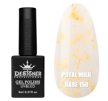 Молочна база Potal milk base 150 Designer (9 мл.) - з пластівцями юкі