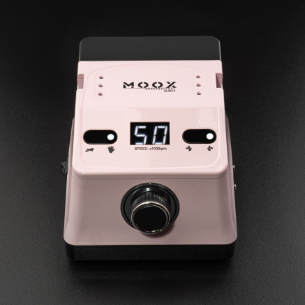 Фрезер Мокс X401 (Pink) на 50 000 об/хв. та 70W. для манікюру та педикюру Фрезер Мокс X401 (Pink) на 50 000 об/хв. та 70W. для манікюру та педикюру