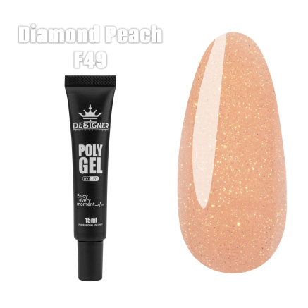 Полігель Pretty Tan F76 (30 мл.) Designer