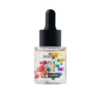 Олія для кутикули 20 мл. (Полуниця №8) - Nail&Cuticle oil від Designer