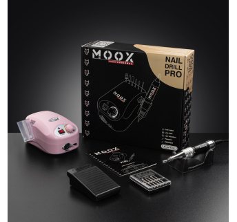 Фрезер Мокс X102 (Рожевий) на 45 000 об/хв. та 65W. для манікюру та педикюру