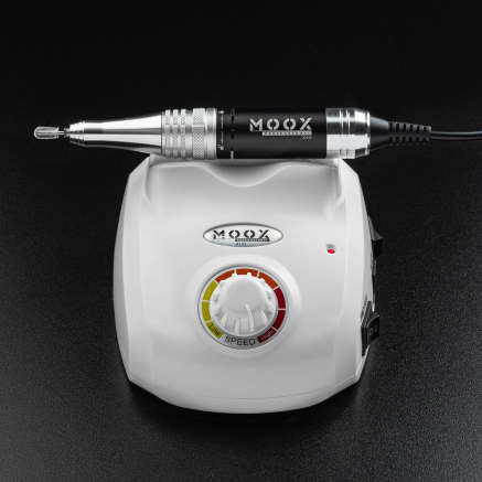 Фрезер Мокс X105 (Білий) на 45 000 об/хв. та 65W. для манікюру та педикюру Фрезер Мокс X105 (Білий) на 45 000 об/хв. та 65W. для манікюру та педикюру