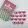 Nail Buff Heart Mini Pink (Рожевий) 100/180 грит - Designer баф у формі сердечка