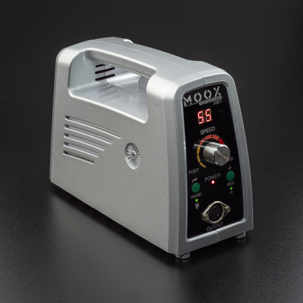 Фрезер Мокс X801 (Срібло) на 55 000 об/хв. та 80W. для манікюру та педикюру Фрезер Мокс X801 (Срібло) на 55 000 об/хв. та 80W. для манікюру та педикюру