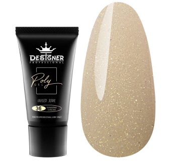 Полигель 30 мл Designer Diamond Cream №36
