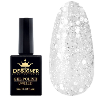 Гель-лак Designer Party Time - K284 'Снігопад'