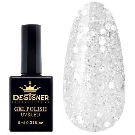 Гель-лак Designer Party Time - K284 'Снігопад'