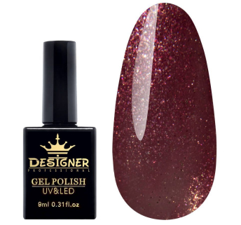 Гель-лак Designer Diamond Kingdom - M340 'Приглушений червоний'