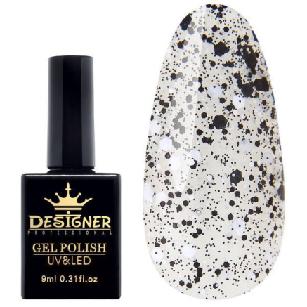Гель-лак Designer Party Time - K283 'Сяйво снігу'