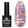 Гель лак Magic glitter 515 Designer (9мл.) - з пластівцями різних розмірів та блискітками хамелеон