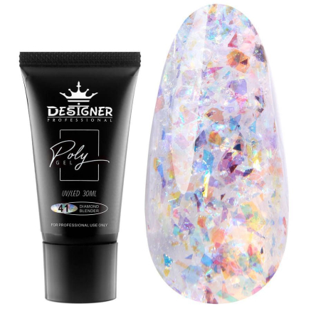 Полігель 30 мл Designer Diamond Blender №41