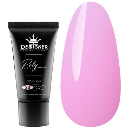 Полігель 30 мл Designer Vintage Pink №23