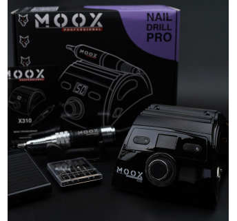 Фрезер Мокс X310 (Black) на 50 000 об/хв. та 70W. для манікюру та педикюру