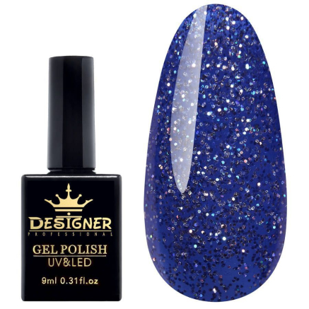Гель-лак Designer Party Time - L316 'Глибокий індиго'