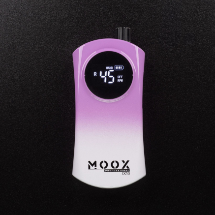 Фрезер Мокс IX10 (Gradient Purple) на акуммуляторі 45 000 об/хв. та 35 W. для манікюру та педикюру Фрезер Мокс IX10 (Gradient Purple) на акуммуляторі 45 000 об/хв. та 35 W. для манікюру та педикюру