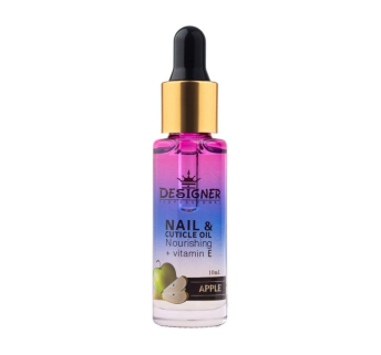 Олія для кутикули 10 мл. (Яблуко №2) - Nail&Cuticle oil від Designer