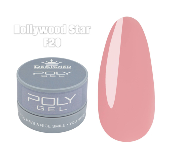 Полигель (30 мл., в банке) Designer F20 Hollywood Star