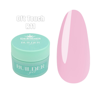 Builder Gel 15 мл., Designer (Моделюючий гель) R11 Oft Touch